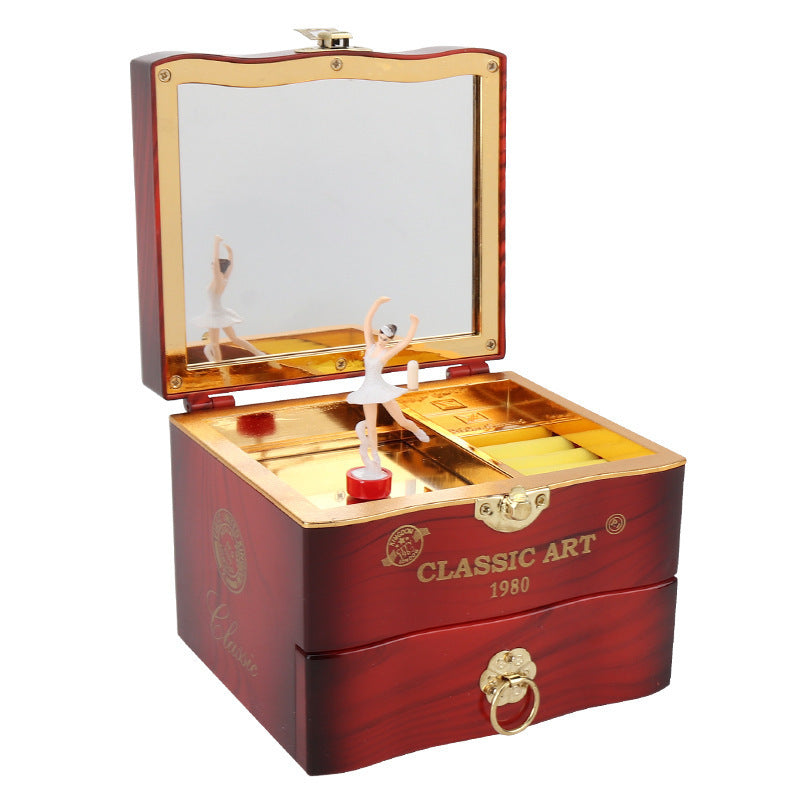 Vintage Piano Music Box & Gramophone Desktop Ornament – Retro Sewing Machine Model, Decorative Home Gift